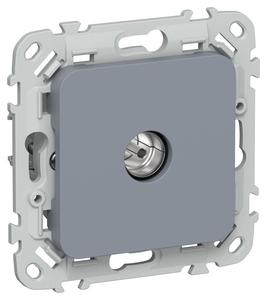 Розетка телевизионная оконечная СП FLITE РТВм-1-1-1-ФлМ тип M экранир. механизм маренго IEK FI-A13-O-K35