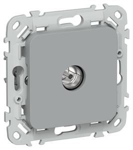 Розетка телевизионная проходная СП FLITE РТВм-1-1-2-ФлС тип M экранир. механизм сер. IEK FI-A13-P-K03