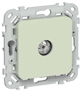 Розетка телевизионная проходная СП FLITE РТВм-1-1-2-ФлП тип M экранир. механизм панг IEK FI-A13-P-K92