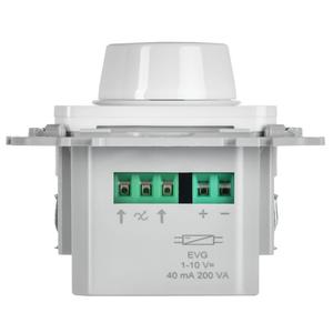 Светорегулятор проходной СП FLITE СС36-5-1-ФлБ 1-10В 40мА механизм бел. IEK FI-D20-0200-P-K01