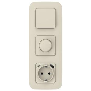 Светорегулятор СП FLITE СС31-5-1-ФлСл 1-10В 40мА механизм сливочный IEK FI-D24-0200-K86