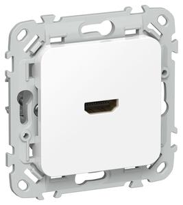 Розетка HDMI СП FLITE РШДМА-ФлБ механизм бел. IEK FI-H10-K01