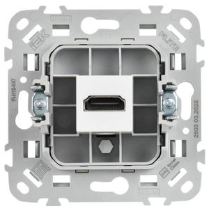 Розетка HDMI СП FLITE РШДМА-ФлА механизм алюм. IEK FI-H10-K47