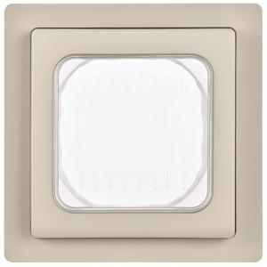 Рамка 1-м СП FLITE Рпро-1-55-ФлЛ IP55 льняной IEK FI-M10-32-55-K88