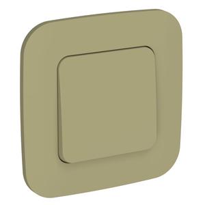 Рамка 1-м СП FLITE РУ-1-А-ФлО олив. IEK FI-M12-31-20-K26