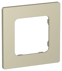 Рамка 1-м СП FLITE РУ-1-К-ФлШ шампань IEK FI-M12-32-20-K37