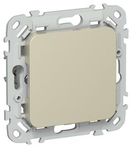 Заглушка СП FLITE ЗГ-ФлШ с суппортом механизм шампань IEK FI-PL10-K37