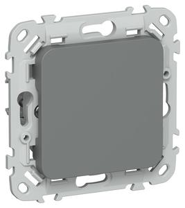 Заглушка СП FLITE ЗГ-ФлМА с суппортом механизм мокрый асфальт IEK FI-PL10-K80