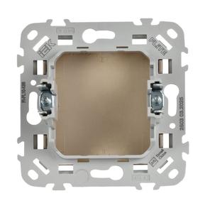 Заглушка СП FLITE ЗГ-ФлЛ с суппортом механизм льняной IEK FI-PL10-K88