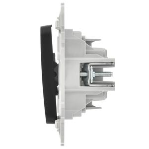 Выключатель 2-кл. СП FLITE ВС12-1-0-ФлЧ 10А механизм черн. IEK FI-V20-0-10-1-K02