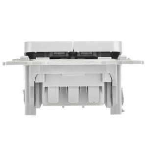 Выключатель 2-кл. СП FLITE ВС12-1-0-ФлА 10А механизм алюм. IEK FI-V20-0-10-1-K47