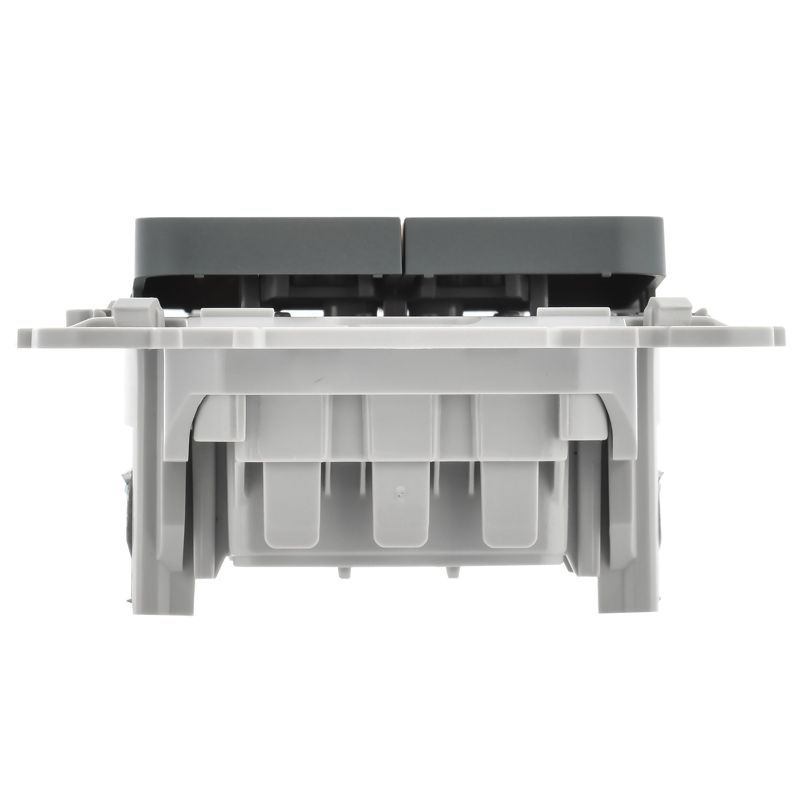 Выключатель 2-кл. СП FLITE ВС12-1-0-ФлМА 10А механизм мокрый асфальт IEK FI-V20-0-10-1-K80