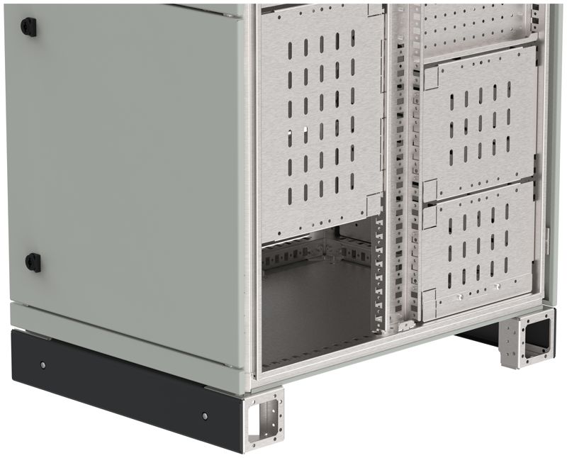 Планка секционная компенсац. тип 1 (12.5мм) в шкаф 400 FORMAT IEK FO-00-BPS1-040