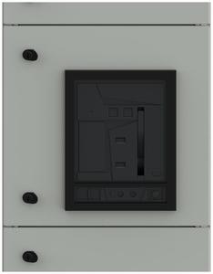 Дверь секционная внешняя для ARMAT ACB D выкатн. 3P 600х600 FORMAT IEK FO-00-ESDD-060-060