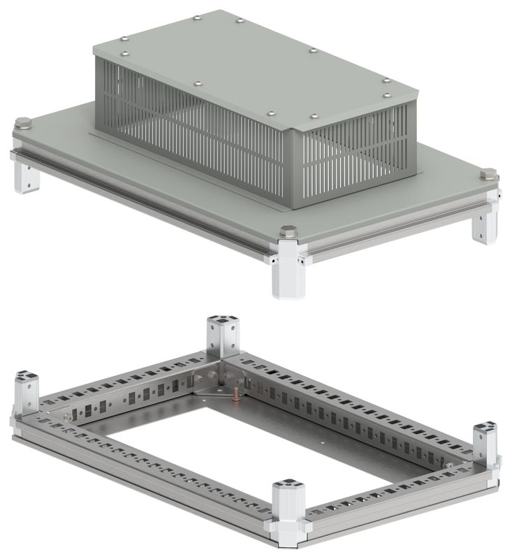 Крыша и основание (под фланец) 400х600 IP31 FORMAT IEK FO-00-KOF-040-060-31