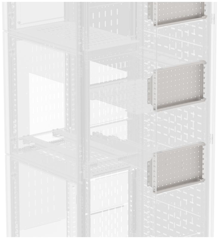 Панель монтажная бок. перфорированная 300х400 (уп.2шт) FORMAT IEK FO-00-MPSP-030-040