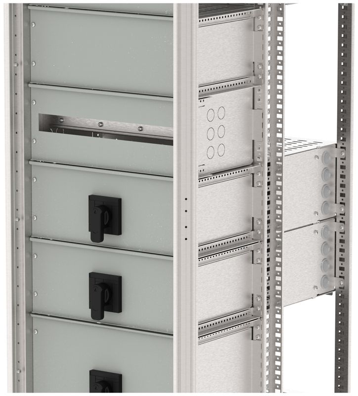 Перегородка аппаратного отсека бок. верт. с сальник. 300 FORMAT IEK FO-00-SHCLVS-030