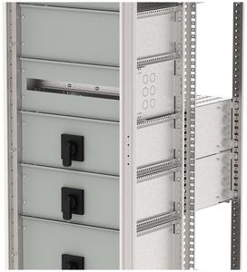 Перегородка аппаратного отсека бок. верт. с сальник. 300 FORMAT IEK FO-00-SHCLVS-030