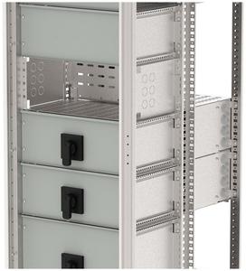 Перегородка аппаратного отсека бок. верт. с сальник. 300 FORMAT IEK FO-00-SHCLVS-030