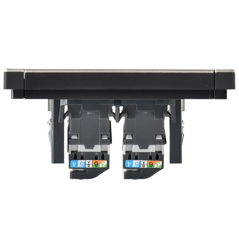 Розетка компьютерная 2-м СП FORTE&PIANO FP633M RJ45 кат.5E IP20 шампань IEK FP-K20-1-M-K37