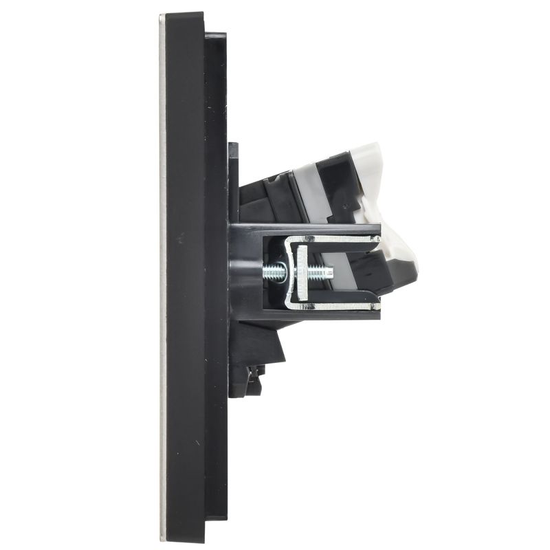 Розетка компьютерная 2-м СП FORTE&PIANO FP633M RJ45 кат.5E IP20 шампань IEK FP-K20-1-M-K37