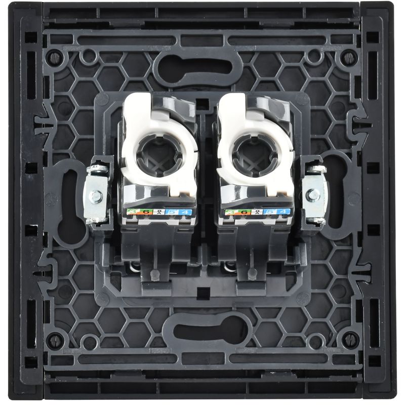 Розетка компьютерная 2-м СП FORTE&PIANO FP633M RJ45 кат.5E IP20 шампань IEK FP-K20-1-M-K37