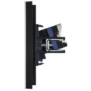 Розетка компьютерная 2-м FORTE&PIANO FP234M RJ45 кат.6 бел. IEK FP-K20-2-M-K01