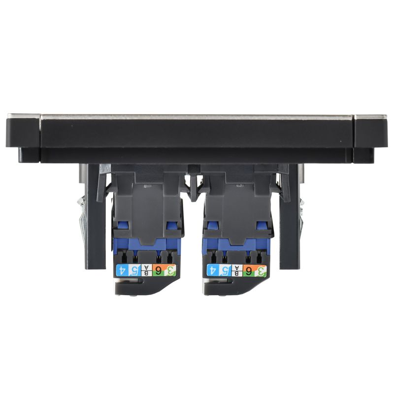 Розетка компьютерная 2-м СП FORTE&PIANO FP634M RJ45 кат.6 IP20 шампань IEK FP-K20-2-M-K37