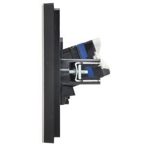 Розетка компьютерная 2-м СП FORTE&PIANO FP634M RJ45 кат.6 IP20 шампань IEK FP-K20-2-M-K37