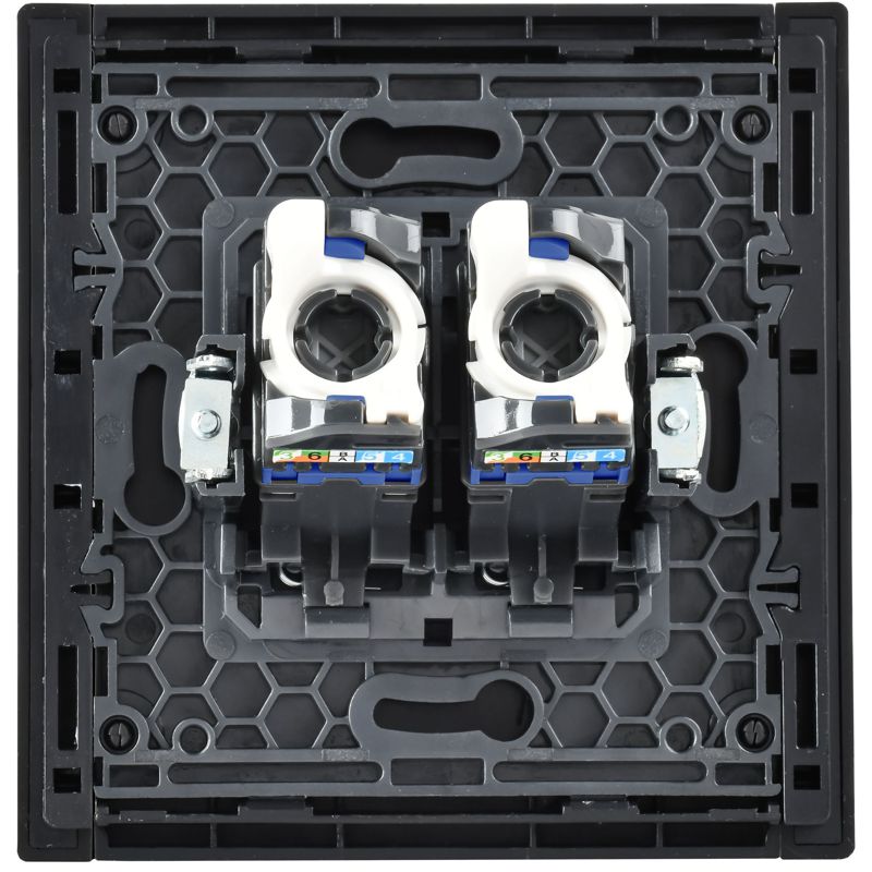Розетка компьютерная 2-м СП FORTE&PIANO FP634M RJ45 кат.6 IP20 шампань IEK FP-K20-2-M-K37