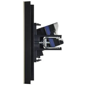 Розетка компьютерная 2-м СП FORTE&PIANO FP834M RJ45 кат.6 IP20 сл. кость IEK FP-K20-2-M-K41