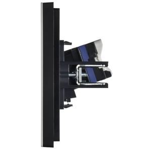 Розетка компьютерная 2-м СП FORTE&PIANO FP734M RJ45 кат.6 IP20 никель IEK FP-K20-2-M-K50