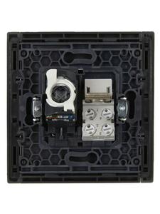 Розетка 2-м RJ11+RJ45 кат.5E FORTE&PIANO FP335 сер. IEK FP-KT20-O-1-K03