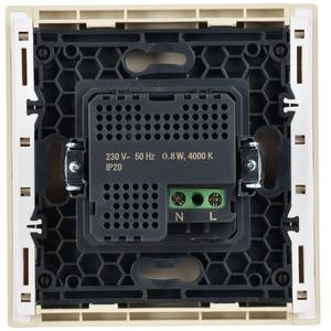 Датчик движения FORTE&PIANO FP456 с LED подсветкой ваниль IEK FP-MS11-N-150-05-K10