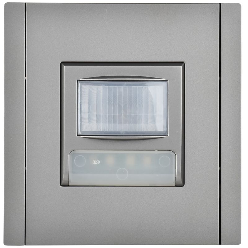 Датчик движения FORTE&PIANO FP556 с LED подсветкой сталь IEK FP-MS11-N-150-05-K46