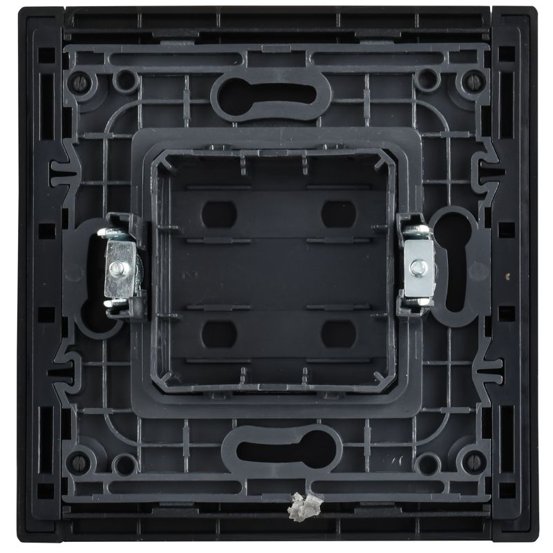 Заглушка с суппортом FORTE&PIANO FP141M черн. IEK FP-PL10-M-K02
