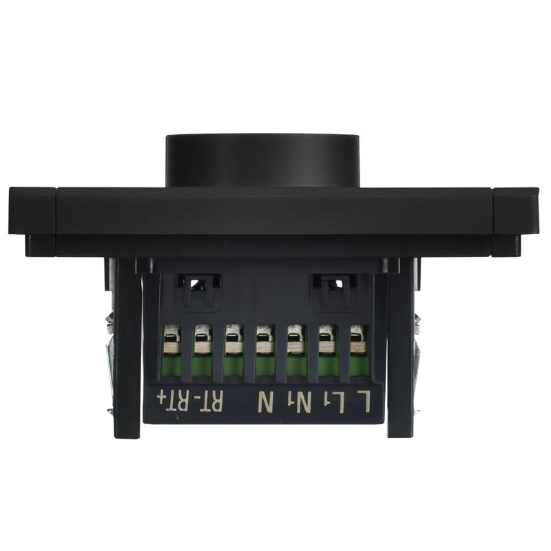 Термостат электронный FORTE&PIANO FP152M с индикацией черн. IEK FP-RT11-M-K02