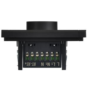 Термостат электронный FORTE&PIANO FP152M с индикацией черн. IEK FP-RT11-M-K02