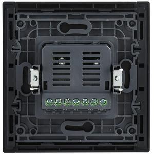 Термостат электронный FORTE&PIANO FP152M с индикацией черн. IEK FP-RT11-M-K02