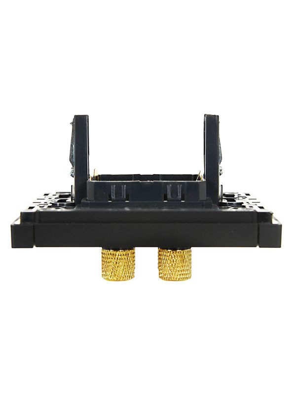 Аудиорозетка 4-м FORTE&PIANO FP139 черн. IEK FP-S40-K02