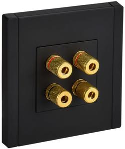 Розетка аудио 4-м FORTE&PIANO FP139M черн. IEK FP-S40-M-K02