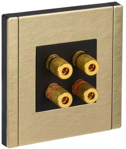 Розетка аудио 4-м FORTE&PIANO FP639M IP20 шампань IEK FP-S40-M-K37