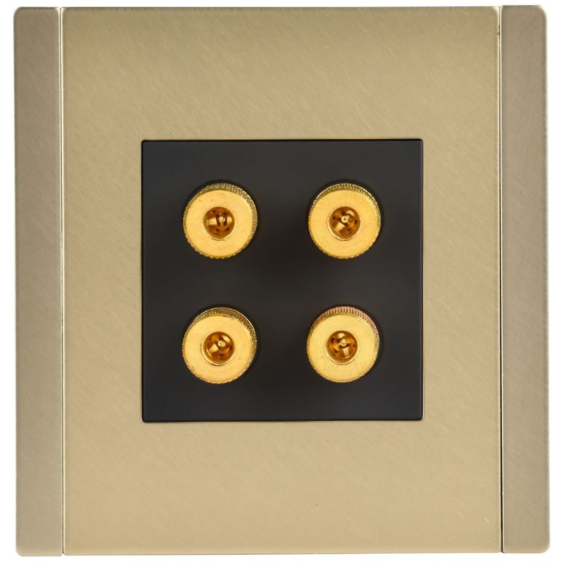 Розетка аудио 4-м FORTE&PIANO FP639M IP20 шампань IEK FP-S40-M-K37