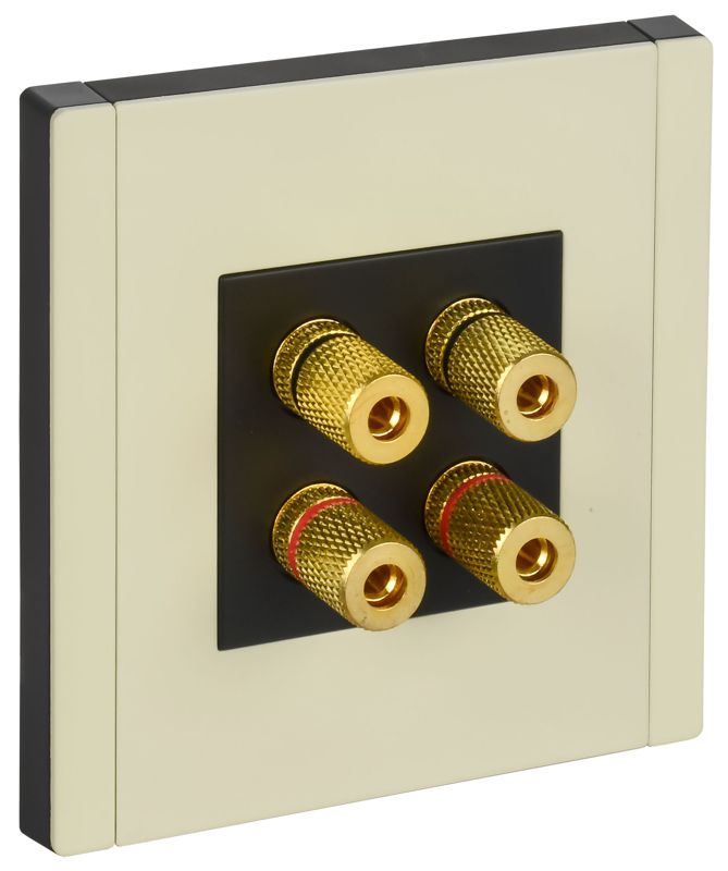 Розетка аудио 4-м FORTE&PIANO FP839M IP20 сл. кость IEK FP-S40-M-K41