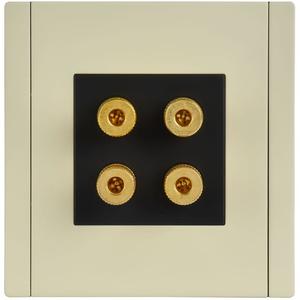Розетка аудио 4-м FORTE&PIANO FP839M IP20 сл. кость IEK FP-S40-M-K41