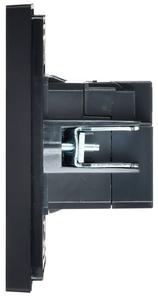 Розетка USB A+A 3.1А FORTE&PIANO FP149 черн. IEK FP-U21-D31-K02
