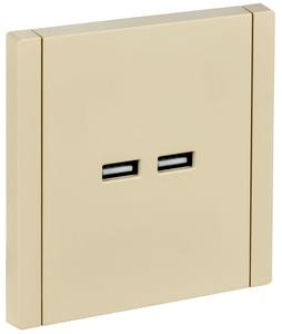 Розетка USB A+A 3.1А FORTE&PIANO FP449 ваниль IEK FP-U21-D31-K10
