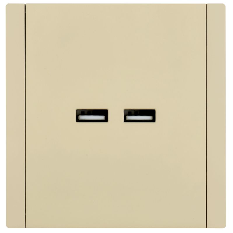 Розетка USB A+A 3.1А FORTE&PIANO FP449 ваниль IEK FP-U21-D31-K10