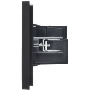Розетка FORTE&PIANO FP149M USB A+A 3.1А черн. IEK FP-U21-D31-M-K02
