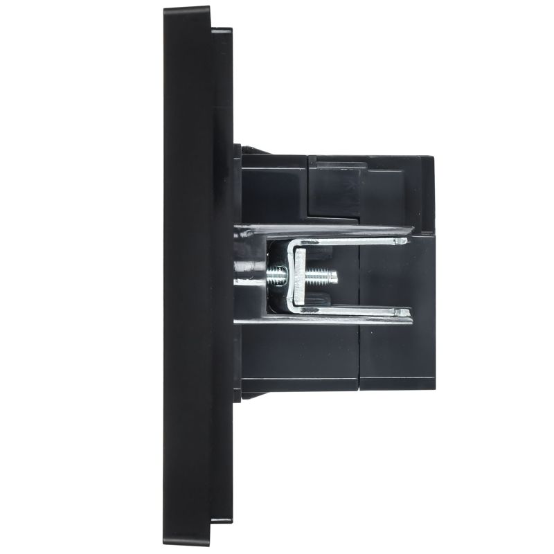 Розетка USB A+C 18Вт FORTE&PIANO FP151 черн. IEK FP-U22-018-K02